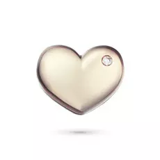 Подвеска из красного золота с бриллиантом э0201пд02188700