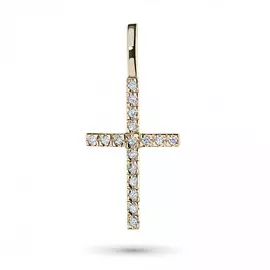 Подвеска из красного золота с бриллиантом э0201пд05101200