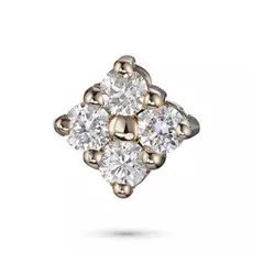 Подвеска из красного золота с бриллиантом э0201пд06168200