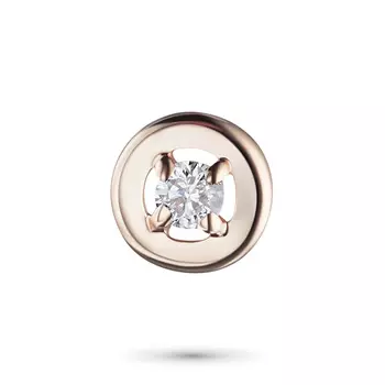 Подвеска из красного золота с бриллиантом э0201пд11172000