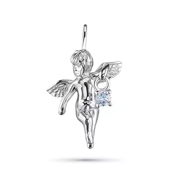 Подвеска из серебра э0612пд02155000_white