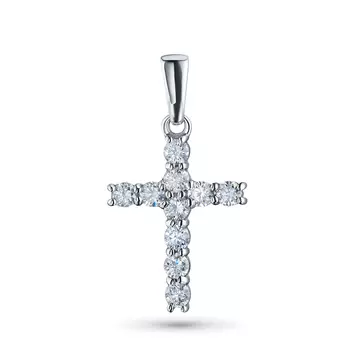 Подвеска из серебра э0612пд03110600_white