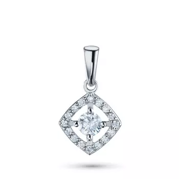 Подвеска из серебра э0612пд04210017_white