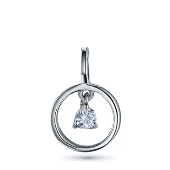 Подвеска из серебра э0612пд05170900_white