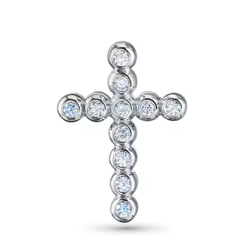 Подвеска из серебра э0612пд06111300_white