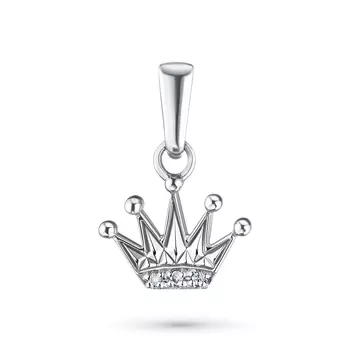 Подвеска из серебра э0612пд06158500_white