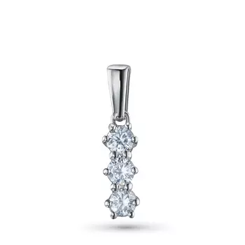 Подвеска из серебра э0612пд07070100_white
