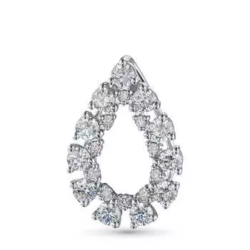 Подвеска из серебра э0612пд08188200_white