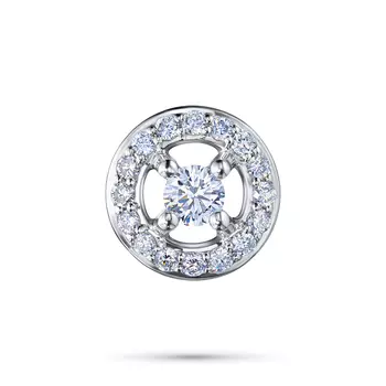 Подвеска из серебра э0612пд10177400_white