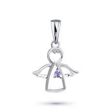 Подвеска из серебра с аметистом э0607пд03171700