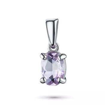 Подвеска из серебра с аметистом э0607пд04202576