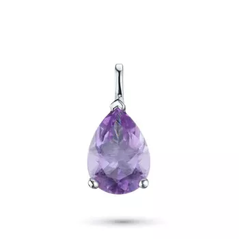 Подвеска из серебра с аметистом э0607пд07210468