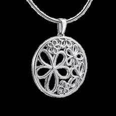 Подвеска из серебра с бриллиантами э0601пд03152600