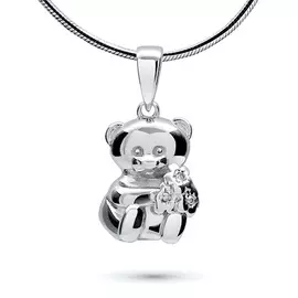 Подвеска из серебра с бриллиантами э0601пд03153600