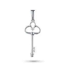 Подвеска из серебра с бриллиантами э0601пд04155600