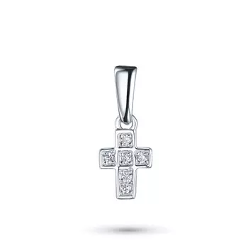 Подвеска из серебра с бриллиантами э0601пд04202794