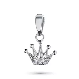 Подвеска из серебра с бриллиантами э0601пд06158500