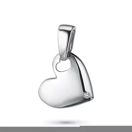 Подвеска из серебра с бриллиантом э0601пд01160600