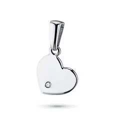 Подвеска из серебра с бриллиантом э0601пд01182600