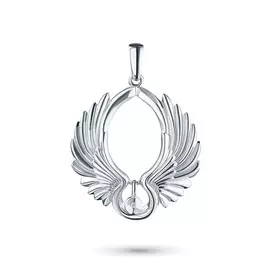 Подвеска из серебра с бриллиантом э0601пд03153100