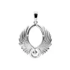 Подвеска из серебра с бриллиантом э0601пд03153100