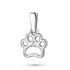 Подвеска из серебра с бриллиантом э0601пд04200824