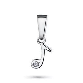 Подвеска из серебра с бриллиантом э0601пд04200825