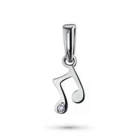 Подвеска из серебра с бриллиантом э0601пд04200826