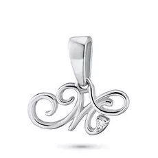 Подвеска из серебра с бриллиантом э0601пд04201234