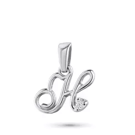 Подвеска из серебра с бриллиантом э0601пд04201235