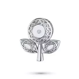 Подвеска из серебра с бриллиантом э0601пд04202939