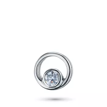 Подвеска из серебра с бриллиантом э0601пд05114600