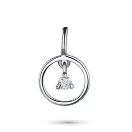 Подвеска из серебра с бриллиантом э0601пд05170900