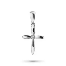 Подвеска из серебра с бриллиантом э0601пд09152500