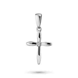 Подвеска из серебра с бриллиантом э0601пд09152500