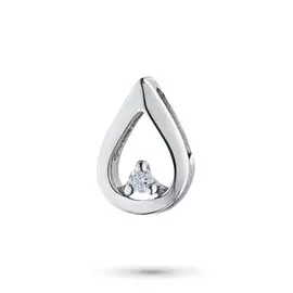 Подвеска из серебра с бриллиантом э0601пд10174700