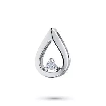 Подвеска из серебра с бриллиантом э0601пд10174700