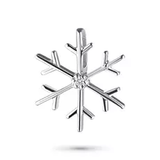 Подвеска из серебра с бриллиантом э0601пд11173200