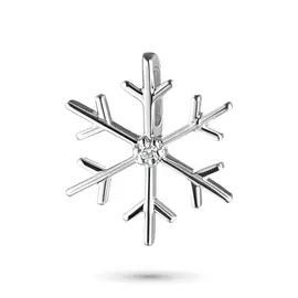 Подвеска из серебра с бриллиантом э0601пд11173200