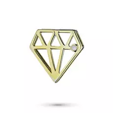 Подвеска из серебра с бриллиантом э1301пд07172100