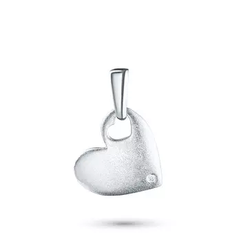 Подвеска из серебра с бриллиантом э1701пд01160600