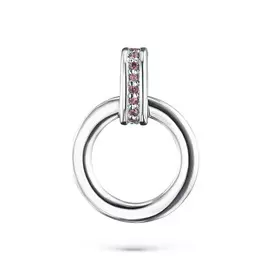 Подвеска из серебра с гранатами э0606пд08200359