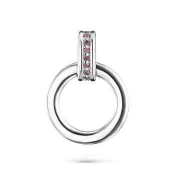 Подвеска из серебра с гранатами э0606пд08200359