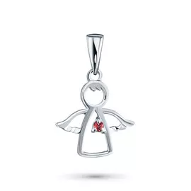 Подвеска из серебра с гранатом э0606пд03171700