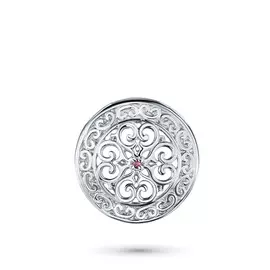 Подвеска из серебра с гранатом э0606пд04202066