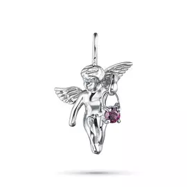 Подвеска из серебра с гранатом э0606пд04202712