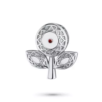 Подвеска из серебра с гранатом э0606пд04202939