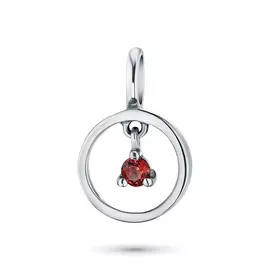 Подвеска из серебра с гранатом э0606пд05170900