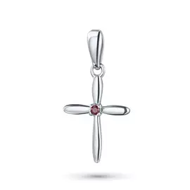 Подвеска из серебра с гранатом э0606пд09152500