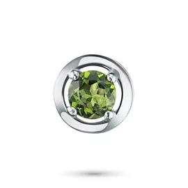 Подвеска из серебра с хромдиопсидом э0605пд04194800